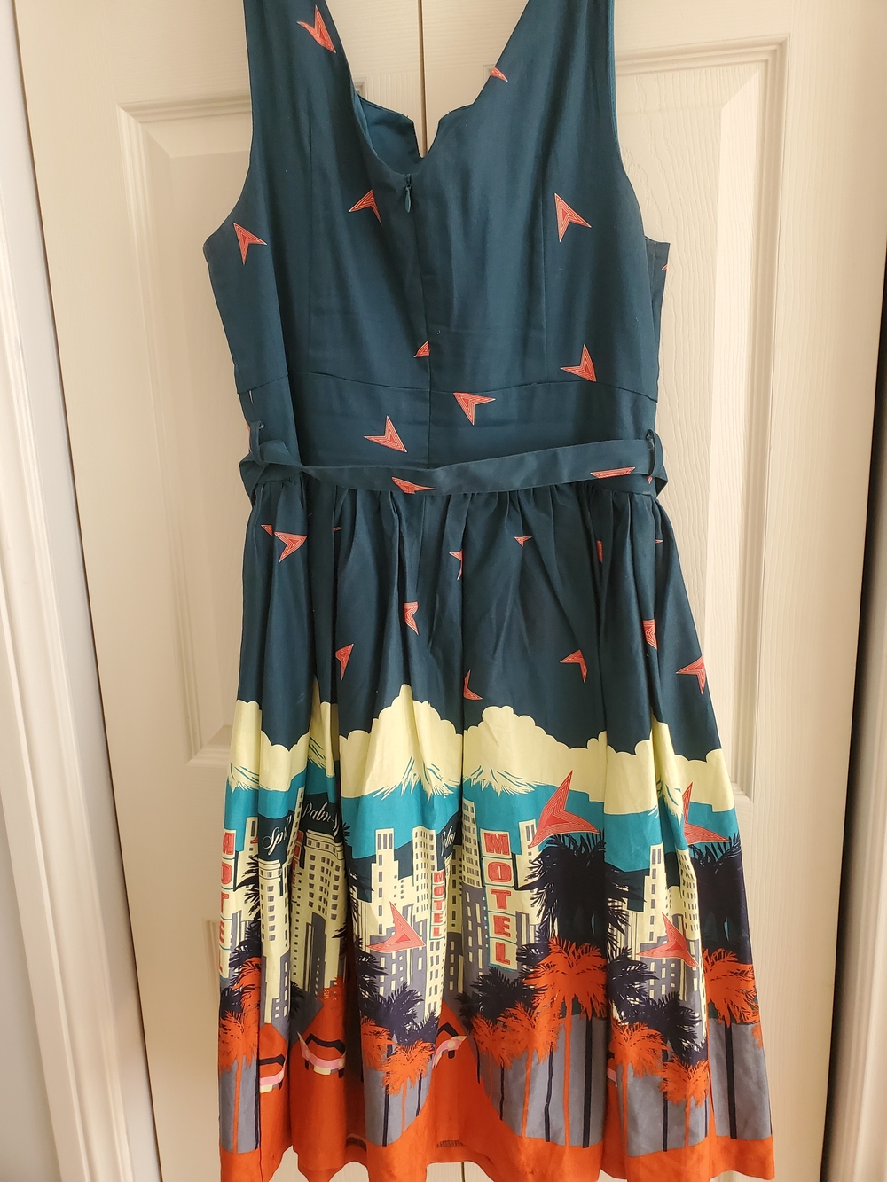 Lindy Bop Palm Springs Fit-and-Flare Dress